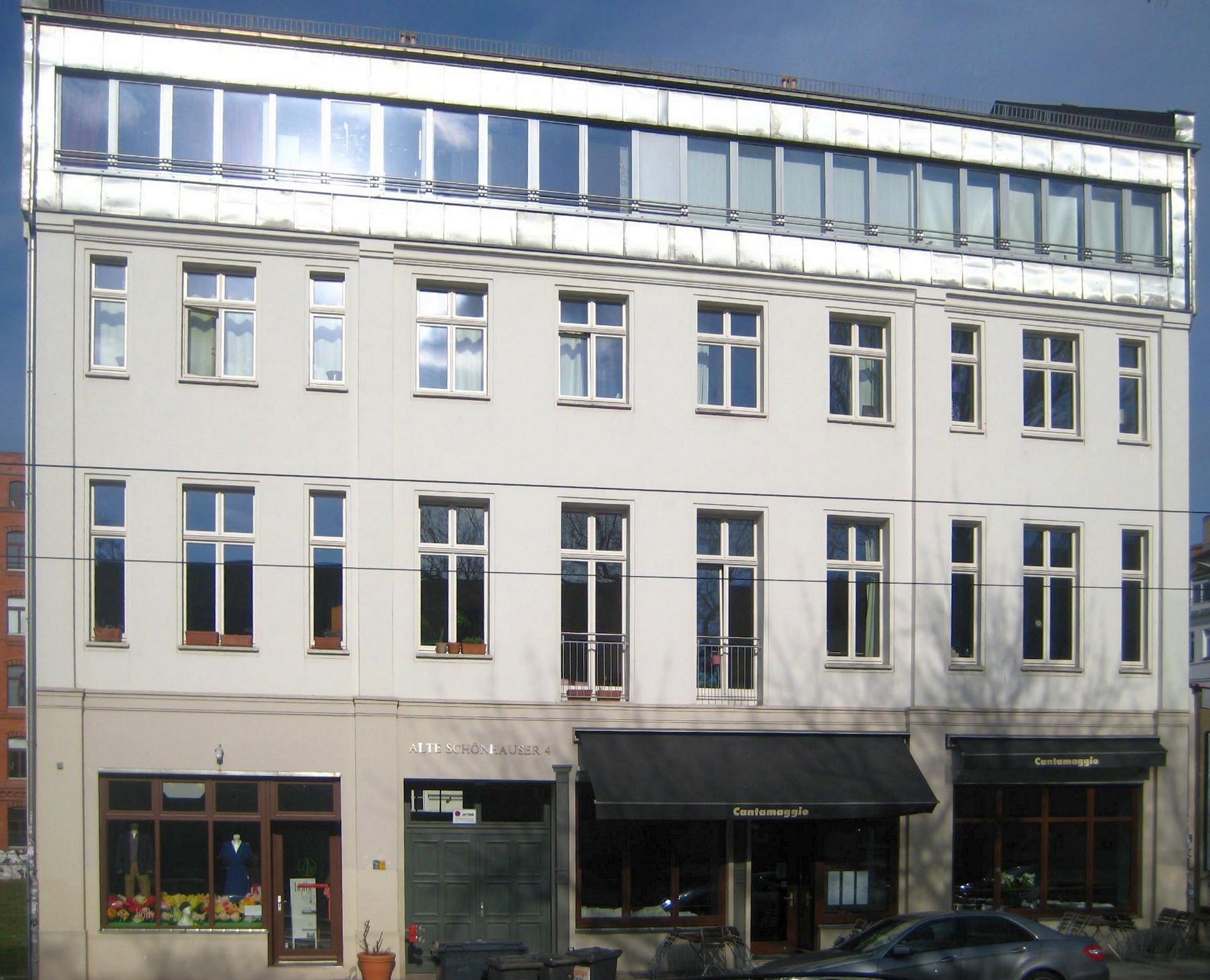 Das heutige Wohnhaus in der Alten Schönhauser Straße 4